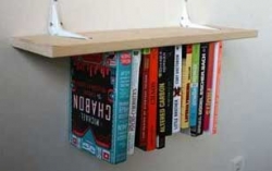 Необычный дизайн полок для книг