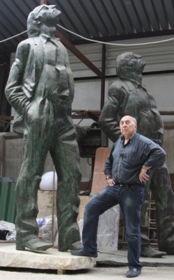 В Москве напротив посольства США открывают памятник Иосифу Бродскому
