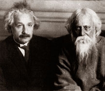 Р. Тагор и А. Эйнштейн (1931)