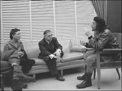 Ж.П. Сартр и Симона де Бовуар в гостях у Че Гевары