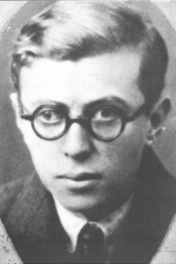 Ж.П. Сартр в юности