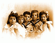 Антуан с братом и сестрами