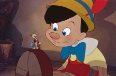 Вот такого Пиноккио придумал американский мультипликатор Уолт Дисней