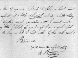 Хранившееся в Нью-Джерси письмо Байрона оказалось подделкой