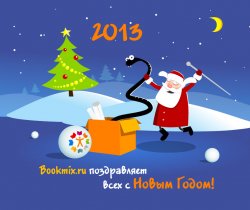 BookMix.ru поздравляет всех с Новым 2013 Годом и Рождеством!