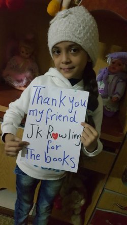 Роулинг отправила книги о Гарри Поттере девочке из Алеппо