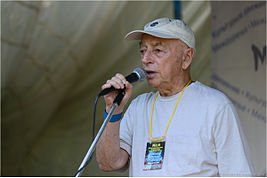 Александр Городницкий на Грушинском фестивале 2015