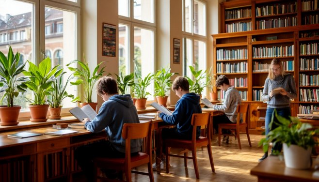 Изображения книжной тематики, созданные искусственным интеллектом 