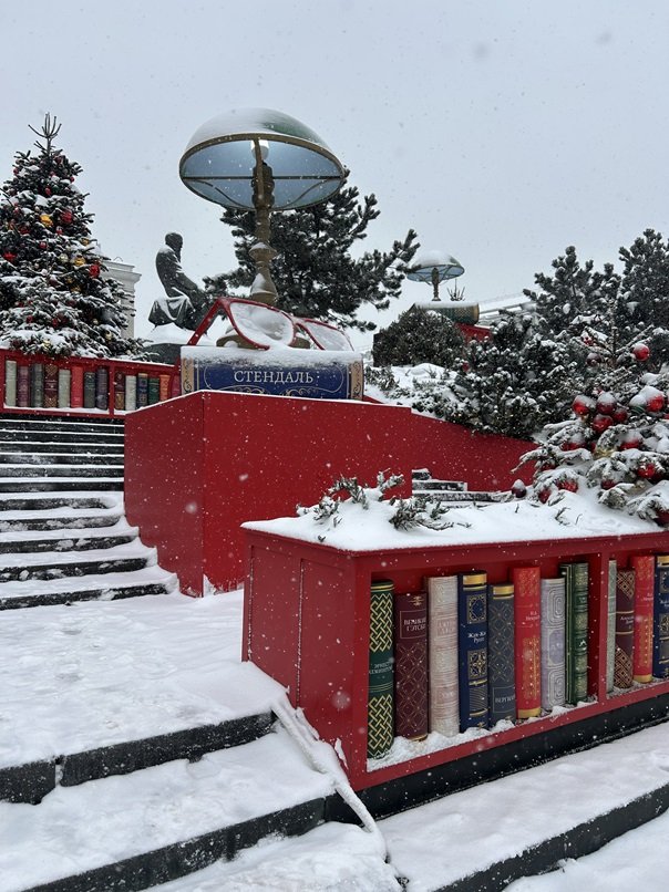 Книжная новогодняя Москва