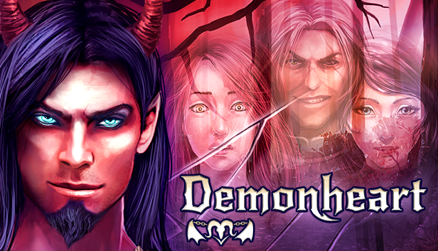 Demonheart - такая интерактивная книга в стиле темного фэнтези с движущимся картинками и возможностью соблазнить демона!