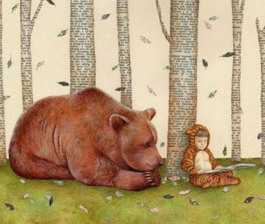 Маша,Медведь и книга