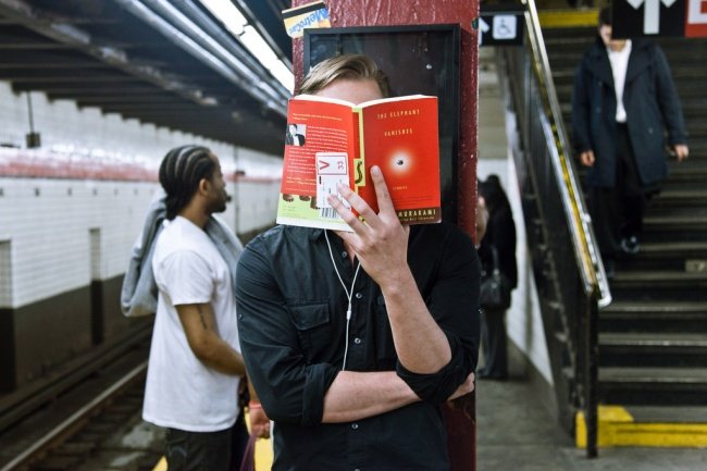 Что чаще всего читают в метро?