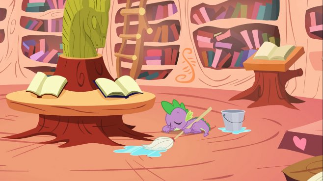 Библиотека в мультфильмах : My Little Pony : Friendship Is Magic [2011]