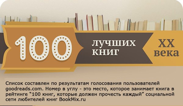 100 лучших книг XX века 