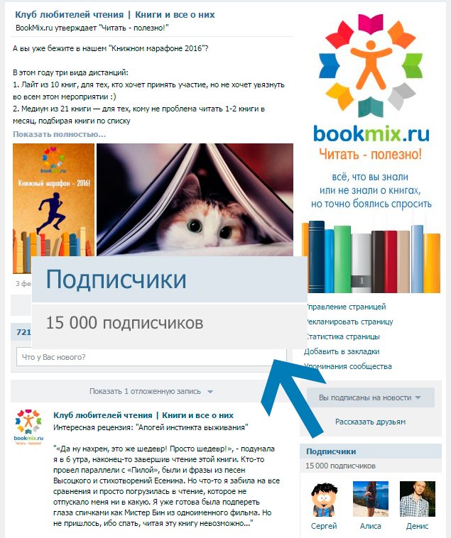 А BookMix.ru ВКонтакте уже 15 000...