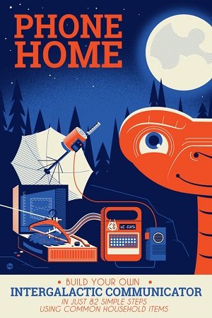 Постеры к фестивалю научной фантастики